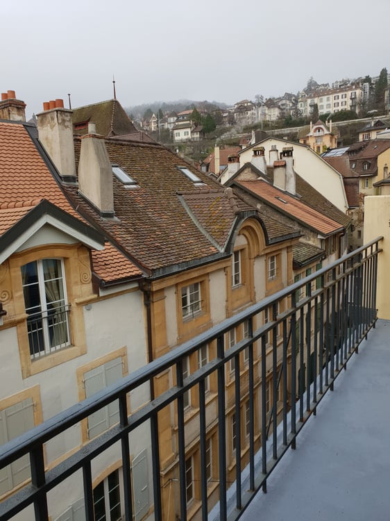 beau duplex zone piétonne neuchatel a louer 3