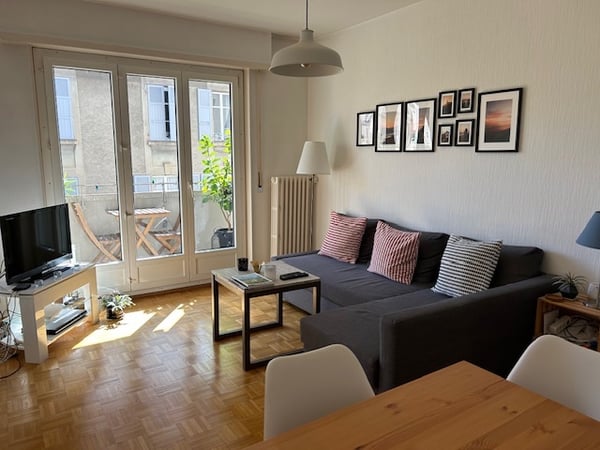 Sous-location de suite appart. meublé de 1 pièces, 6 mois 1