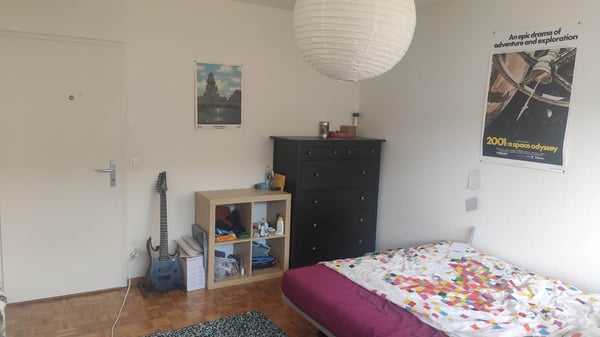 Chambre meublée dans colocation de 3 personnes à Lausanne 5