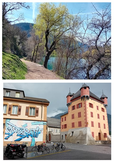 Studio meublé - au centre-ville de Sierre/ à 200m du SMC 2