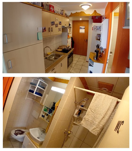 Studio meublé - au centre-ville de Sierre/ à 200m du SMC 4