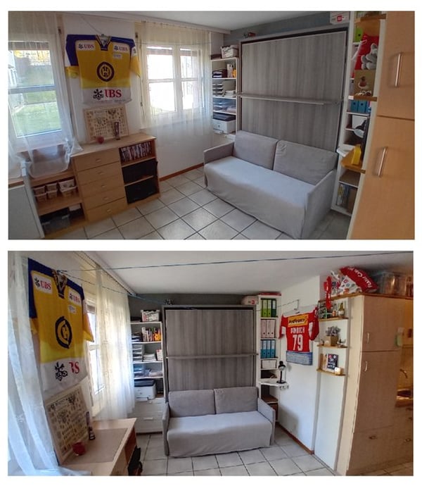 Studio meublé - au centre-ville de Sierre/ à 200m du SMC 5