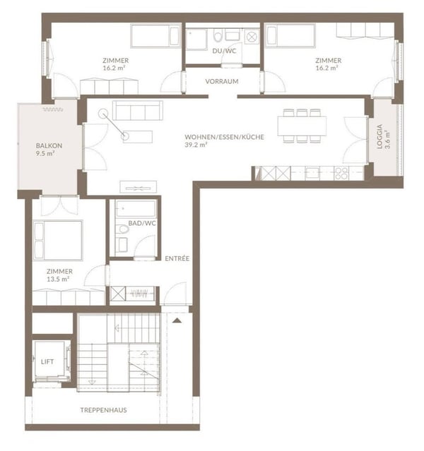 Exklusive Eigentumswohnung in der Residence Esplanade 2
