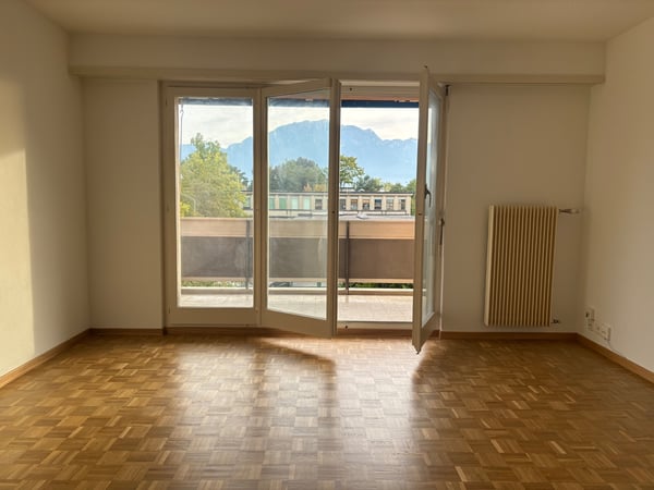 1.5 pièces Clarens, 300 m. du lac + garage, cave, lave-linge 1