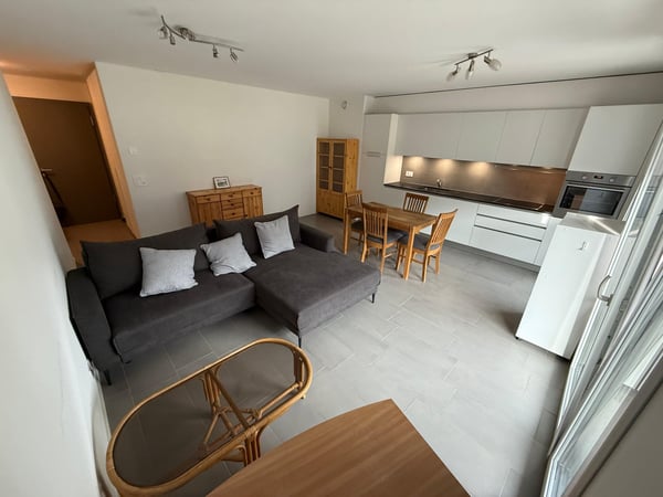 Location appartement neuf, reprise du bail au 15.01.1016