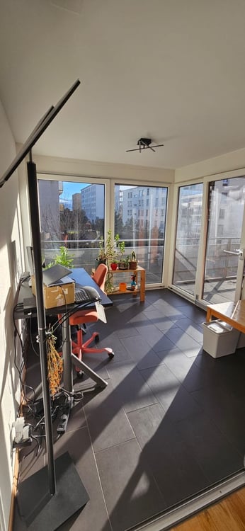 Appartement 3.5 pièces très lumineux avec véranda et balcon 2