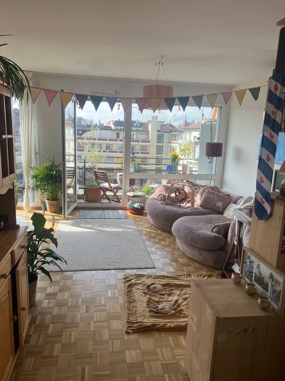 URGENT Lumineux app. 1 pièces, 17 m2 à St-Jean, début 1.2.26 2