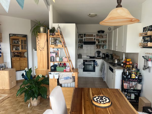 URGENT Lumineux app. 1 pièces, 17 m2 à St-Jean, début 1.2.26 3