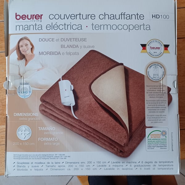 Couverture chauffante 1