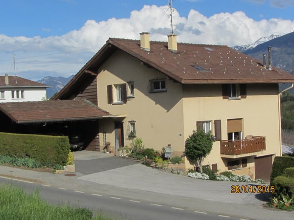 appartement ensoleillé, vue sur le val d'Hérens. 1