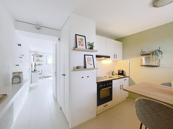 Appartement meublé de 2.5 pièces rénové 1