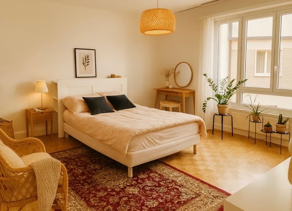 Une grande chambre dans un appart au centre 1