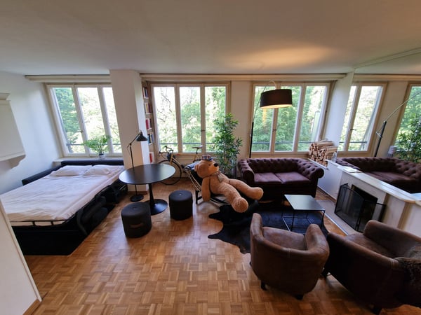 Grand studio ouvert de 10m² aux Eaux-Vives 5