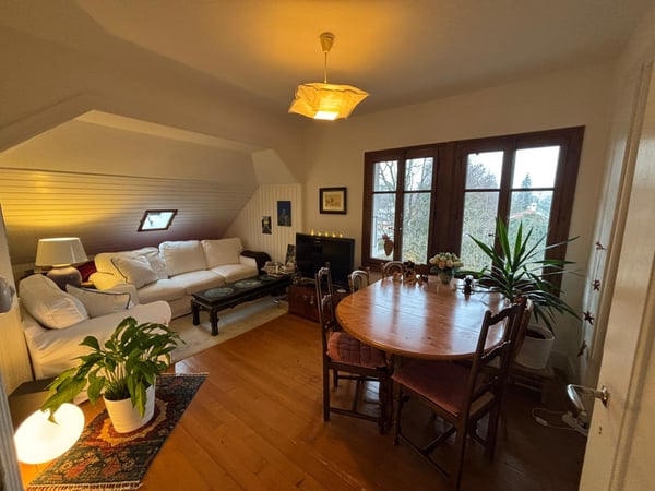 Magnifique 1 pièces en duplex à Chambésy 1