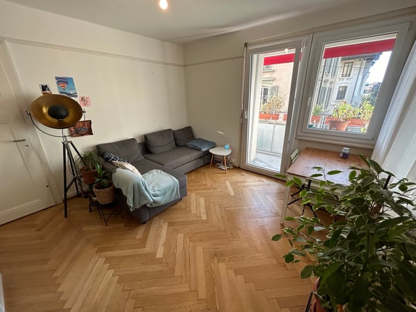 Sous-location 6 mois - Lausanne - 1.5pc 1