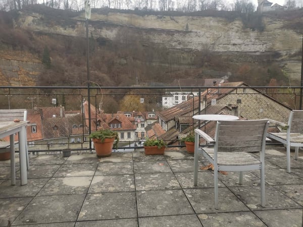 Lumineux appartement 1 pièces, avec terrasse, en Basse-Ville 2