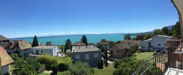 Peseux, lumineux 1 pces avec 1 balcons 4