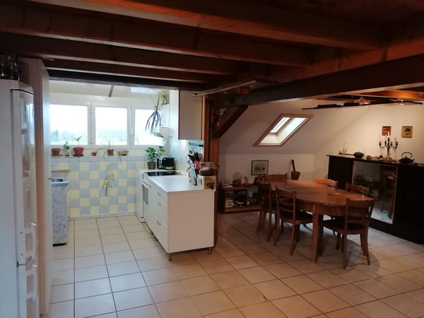 Chambre 2m2 coloc mansardé belle vue ferme isolée campagne 4