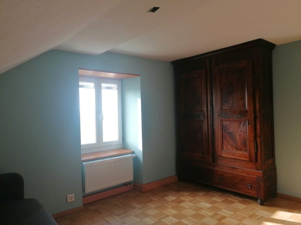 Chambre 2m2 coloc mansardé belle vue ferme isolée campagne 1