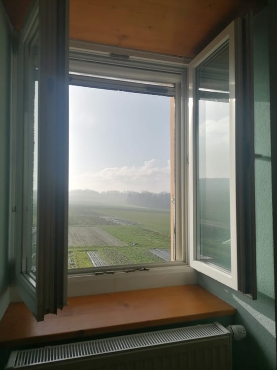 Chambre 2m2 coloc mansardé belle vue ferme isolée campagne 2