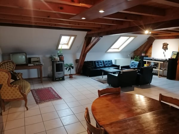 Chambre 2m2 coloc mansardé belle vue ferme isolée campagne 3