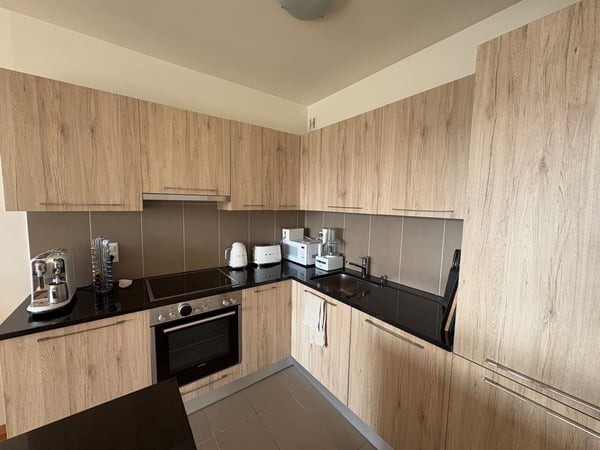 1-room apartment with balcony and shared rooftop pool 4