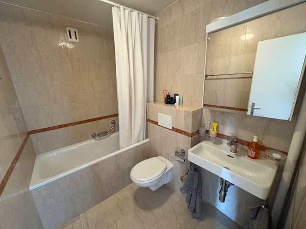 1-room apartment with balcony and shared rooftop pool 2