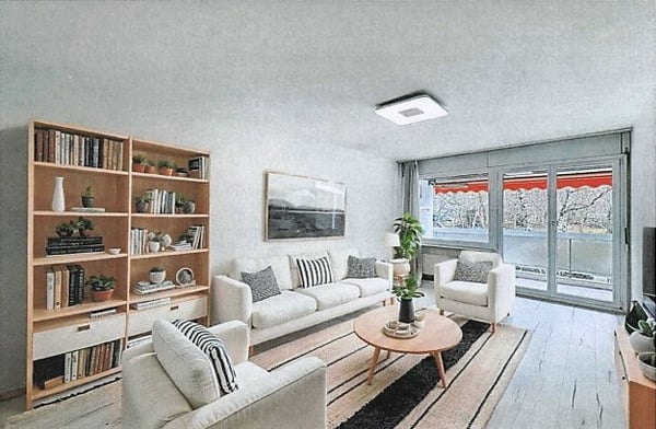 1 pièces de 71m2 et 2 balcons - 1 place de parking comprise 2