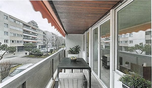 1 pièces de 71m2 et 2 balcons - 1 place de parking comprise 5