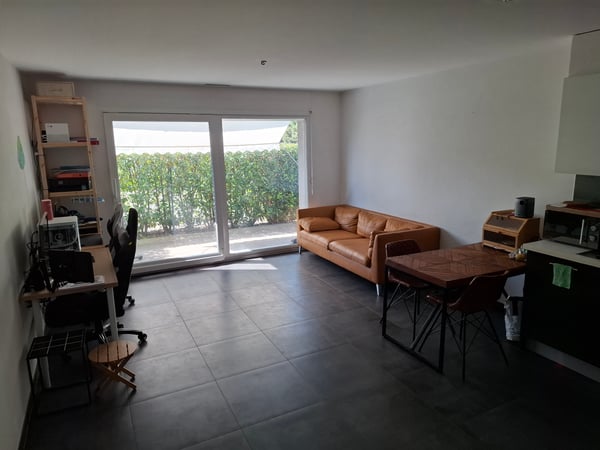 1.5 pc Rez-de-chaussée de Jardin 4