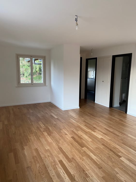 appt rénové-nature -vue lac- ds grande propr. privée jardin 4