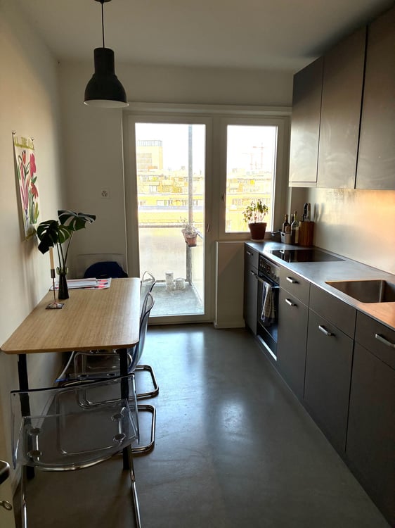 1-Zimmer-Wohnung mit zwei Balkonen im St. Johann, Basel 3