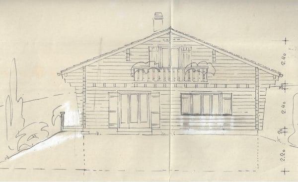 Chalet en madrier à démonter 2