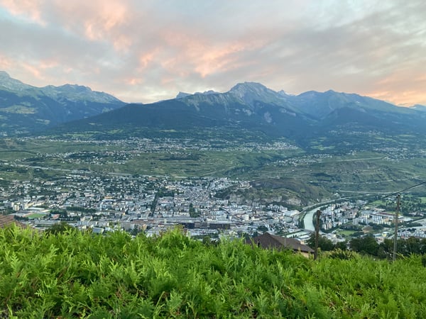 Magnifique 1.5 p à 10 min de Sion Vue XXL Cheminée Terrasse 8