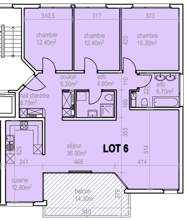Charmant appartement de 1.5 pièces à louer au coeur de Bulle 4