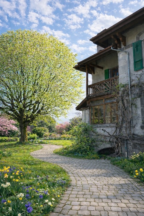 Maison et jardin pour famille ou bureaux partagés 4