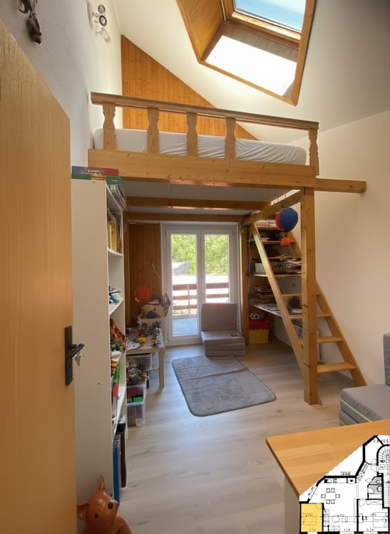 Appartement 1.5 pièces entièrement rénové avec terrasse 4