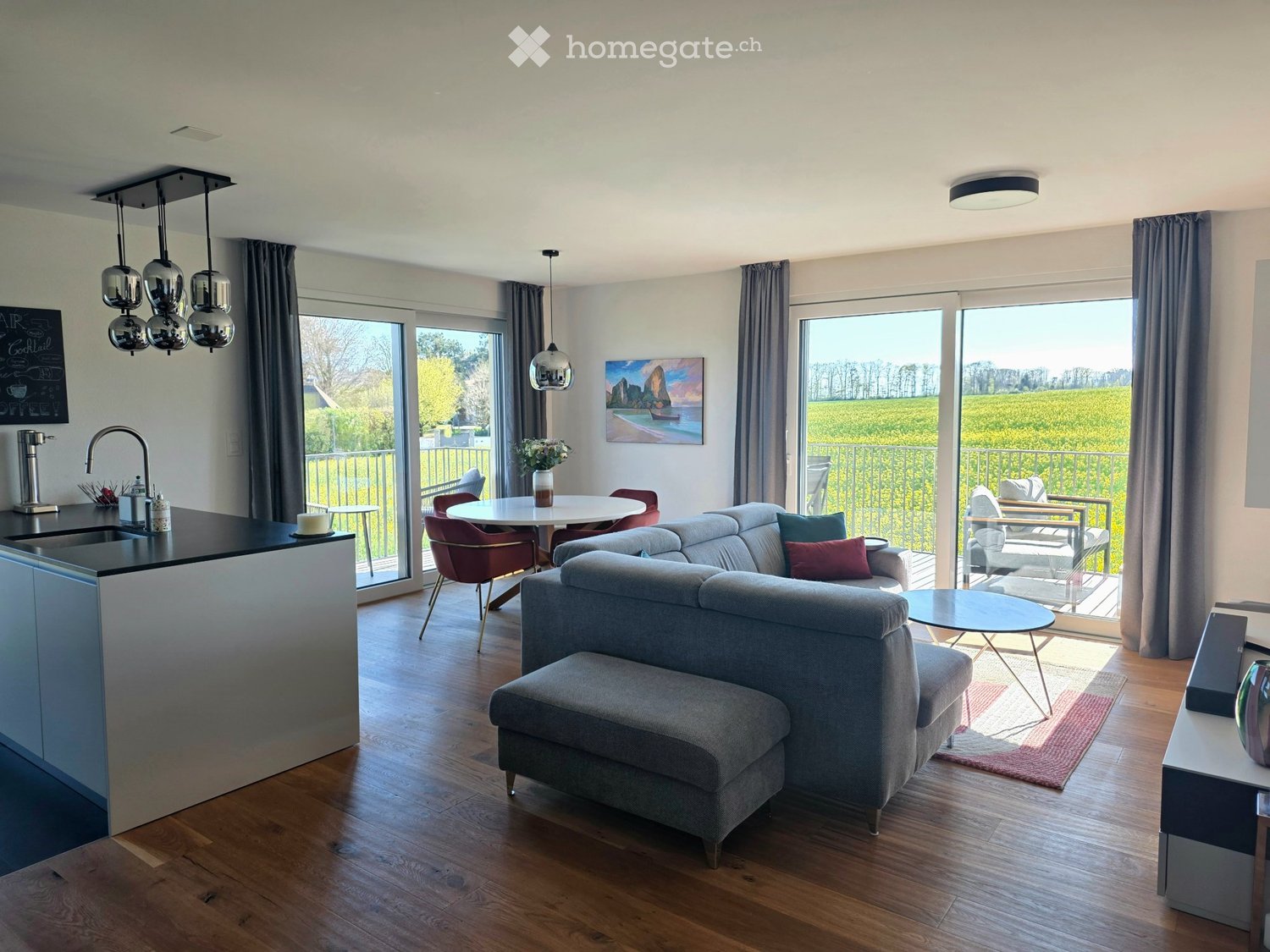 Immobilie in St-saphorin-sur-morges - Prächtige 3.5-Zimmer-Wohnung mit Panoramablick - Bild 0
