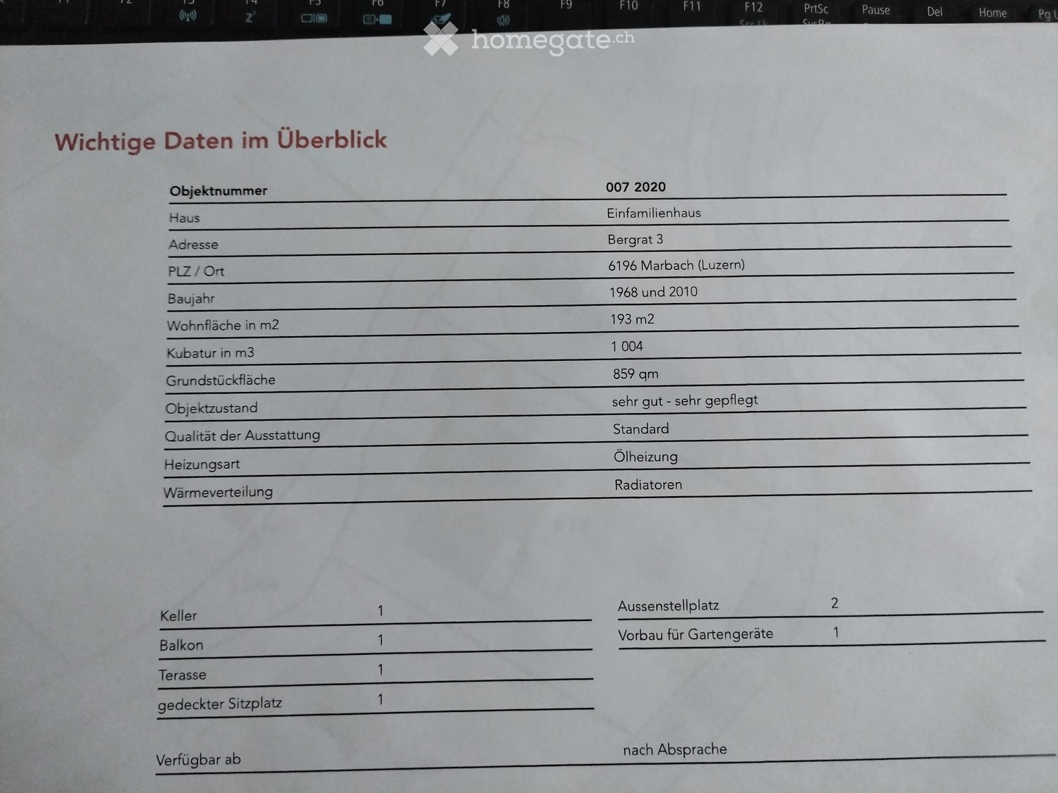 Immobilie in Marbach Lu - Haus mit Wohlfühloase an Privat-Strasse zu verkaufen - Bild 6