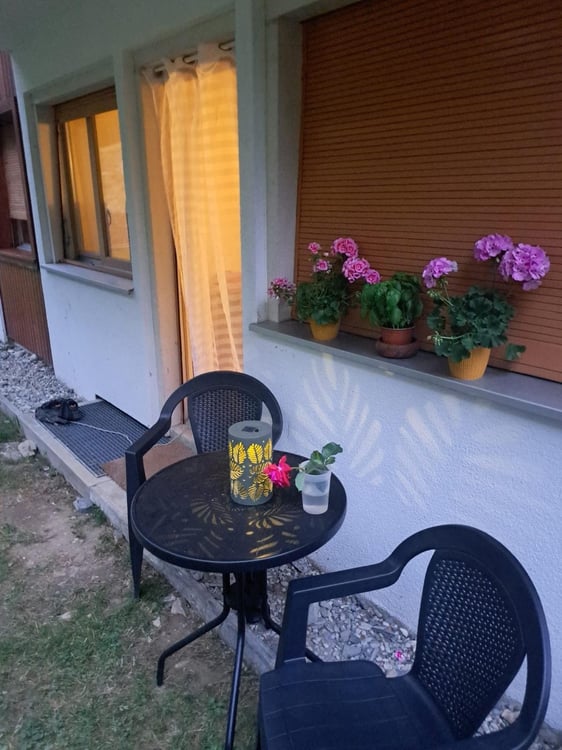 Crans Montana Année/Saison/Mois Studio à louer avec jardin 4