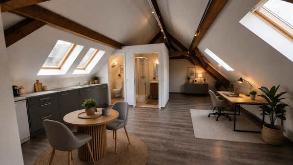 Splendide Attique lumineux 2