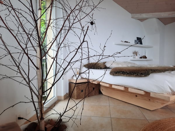 Chambre de standing dans villa avec vue panoramique Lavaux 5