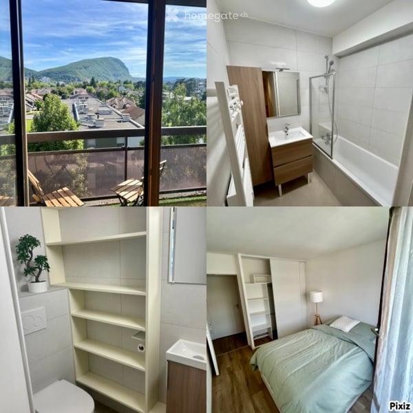 Chambre en colocation proche frontière 3
