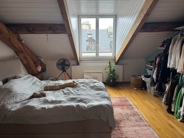 Appartement traversant en sous-location 6 mois Eaux-Vives 3