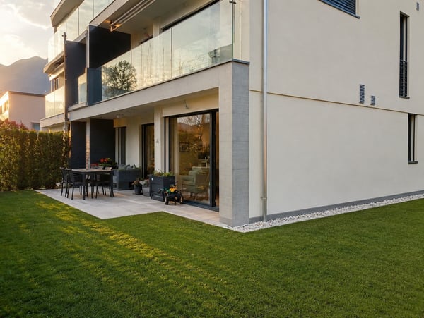 Moderno 4.5 locali con giardino privato a Gordolacostr 2022 3