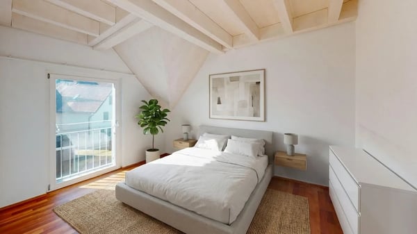 3.5 Zimmer-Dachwohnung mit Weitsicht 2