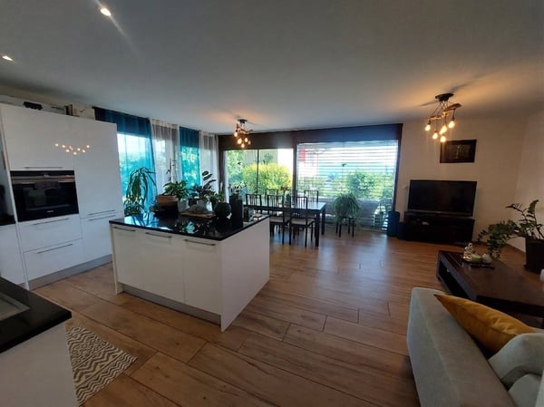 Bail à reprendre: 3,5 pièces avec jardin et vue sur le lac 3