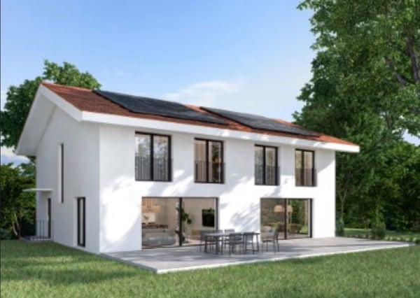 Villas jumelles neuves, 5.5 pcs, bureau, jardin et garage 1