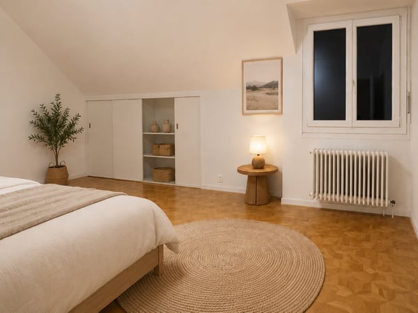 Duplex 5.5 PC à La Croix-de-Rozon - Vue Salève 4