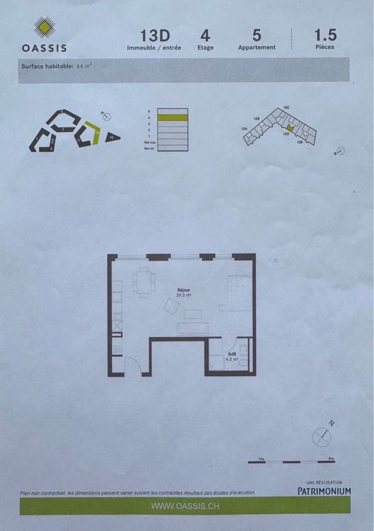 Appartement 1.5 pièce | Disponible de suite 1